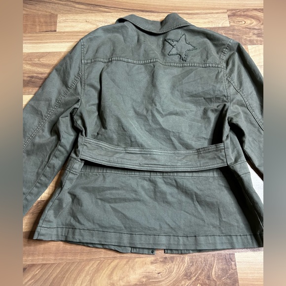 MCGUIRE Camo Green Military Style Button Down Jacket Size S - Picture 2 of 15